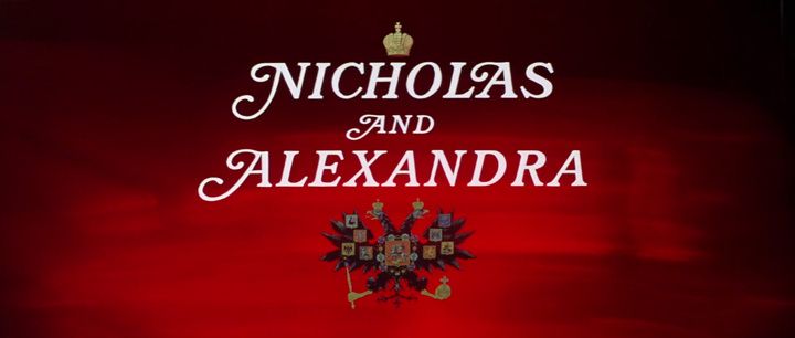 Title screen of Nicholas and Alexandra