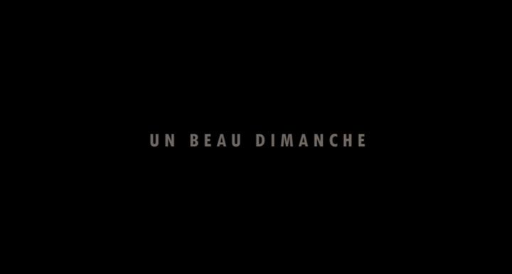 Title screen of Un beau dimanche