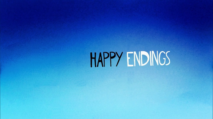 Title screen of Happy Endings