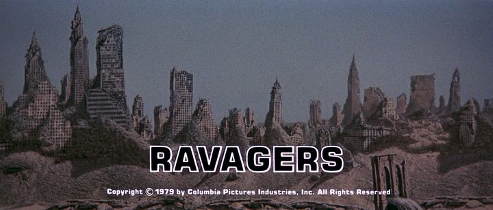 Title screen of Ravagers