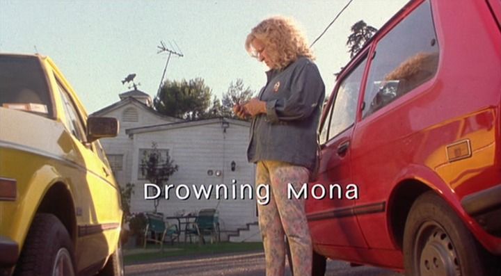 Title screen of Drowning Mona