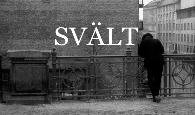 Title screen of Svält