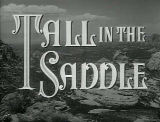 Title screen of Tall in the Saddle