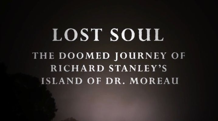 Title screen of Lost Soul: The Doomed Journey of Richard Stanley's Island of Dr. Moreau