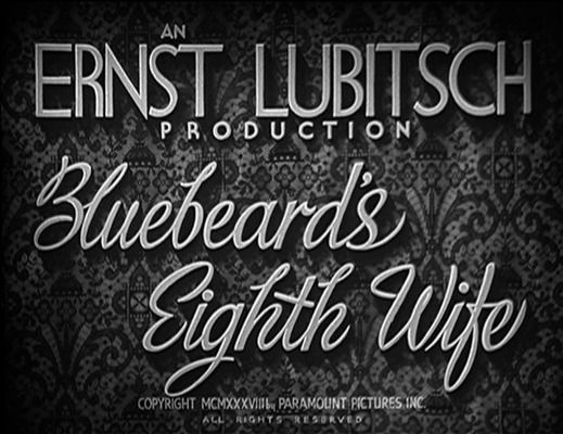 Title screen of Bluebeard's Eighth Wife
