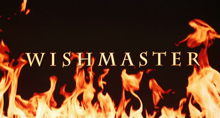 Title screen of Wishmaster