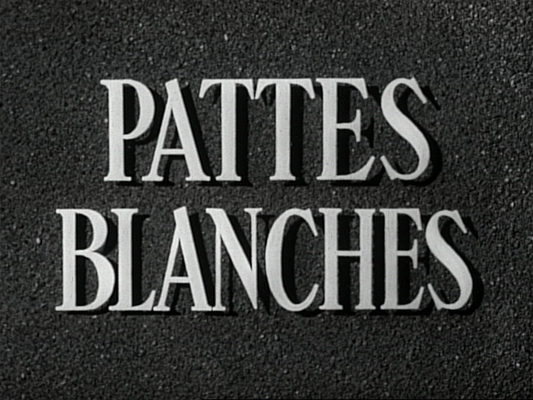 Title screen of Pattes blanches