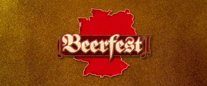 Title screen of Beerfest