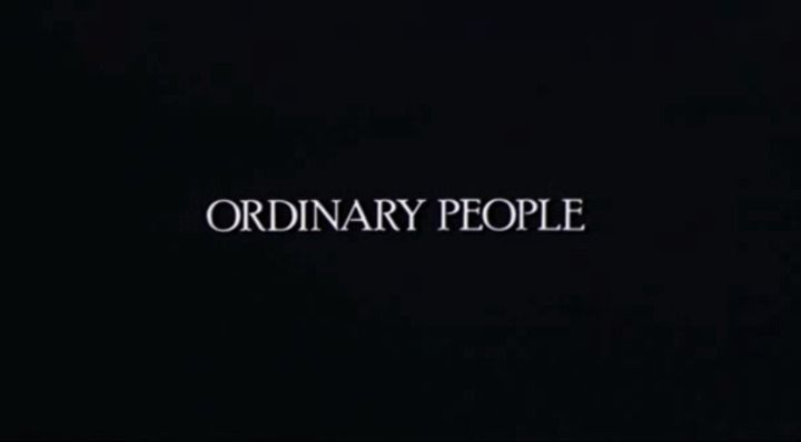 Title screen of Ordinary People