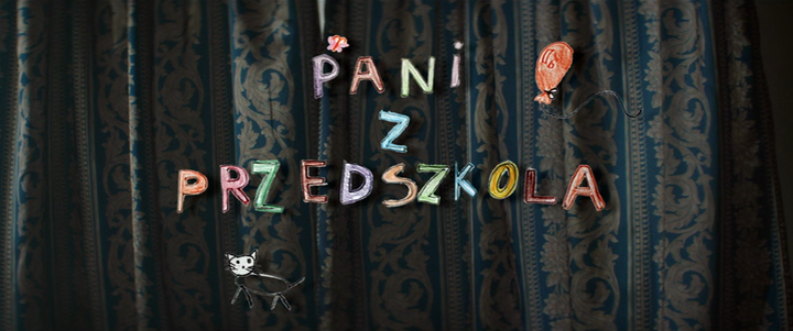 Title screen of Pani z przedszkola