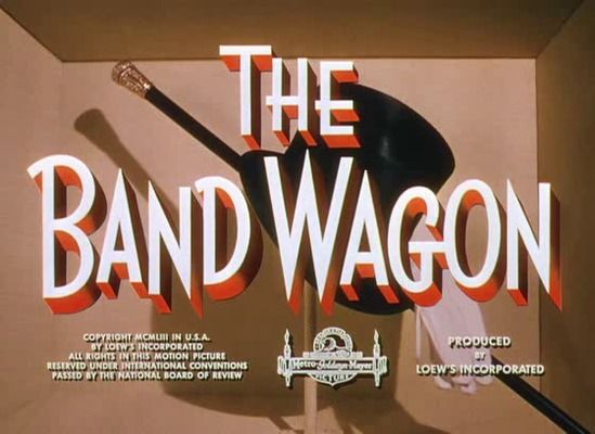 Title screen of The Band Wagon