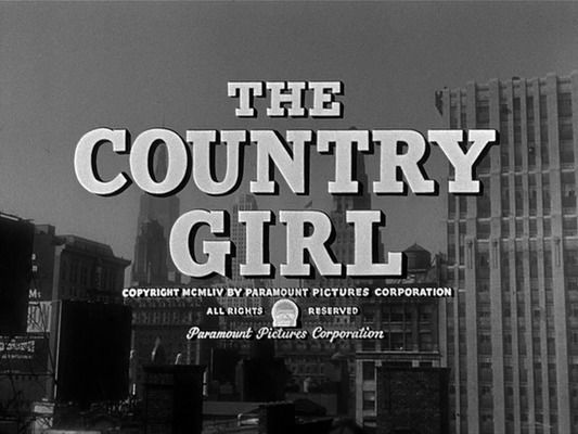 Title screen of The Country Girl