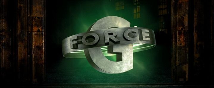 Title screen of G-Force