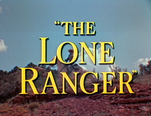 Title screen of The Lone Ranger