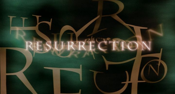 Title screen of Resurrection