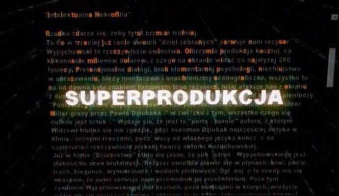 Title screen of Superprodukcja