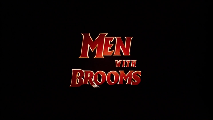 Title screen of Men With Brooms