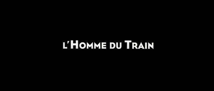 Title screen of L'homme du train