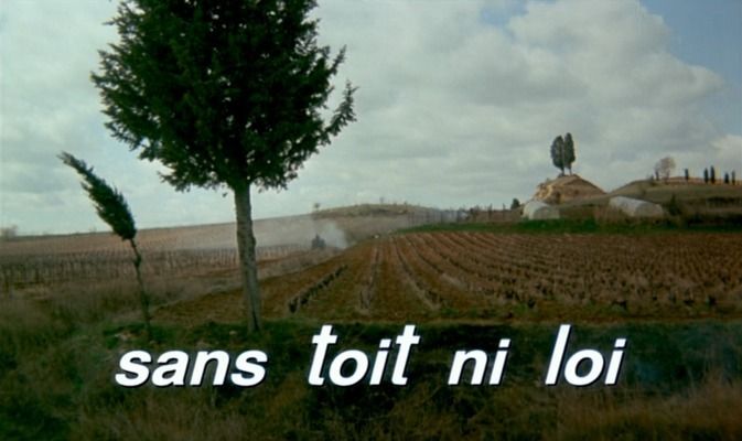 Title screen of Sans toit ni loi