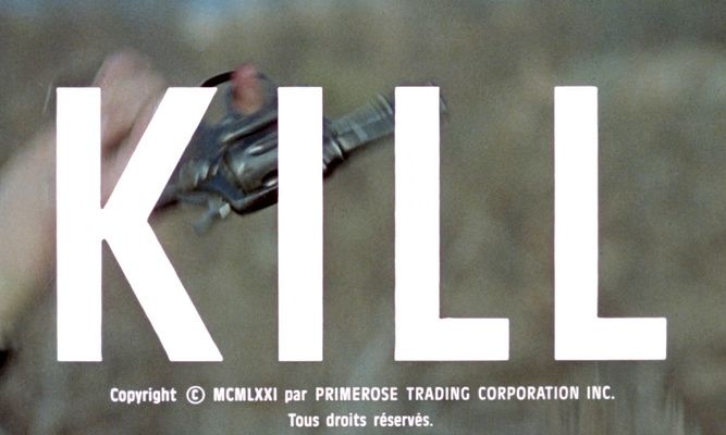 Title screen of Kill!