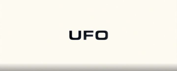 Title screen of UFO