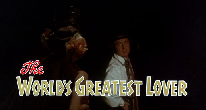 Title screen of The World's Greatest Lover