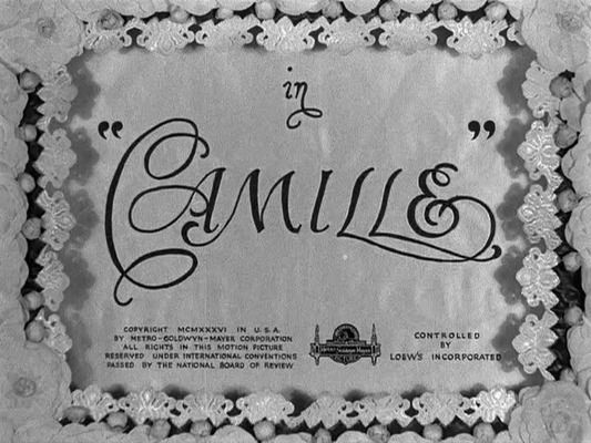 Title screen of Camille
