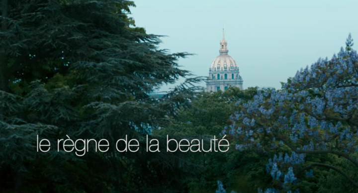 Title screen of Le règne de la beauté