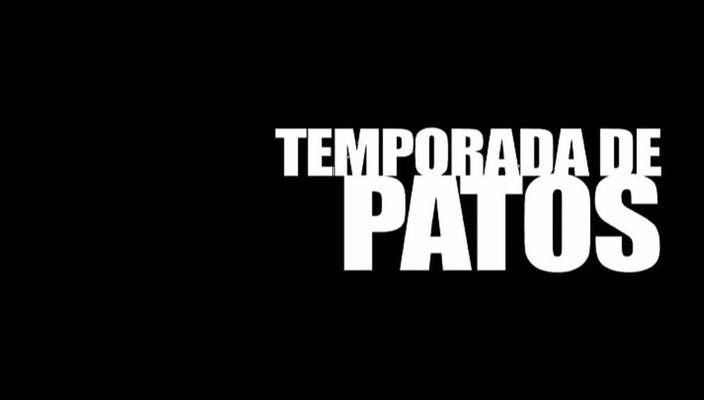 Title screen of Temporada de patos
