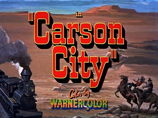 Title screen of Carson City