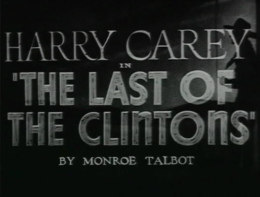 Title screen of The Last of the Clintons