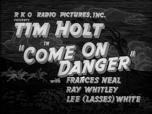 Title screen of Come on Danger