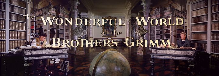Title screen of The Wonderful World of the Brothers Grimm