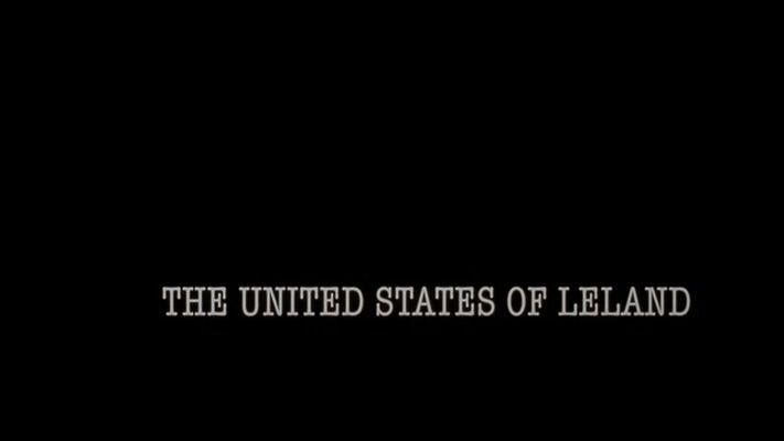 Title screen of The United States of Leland