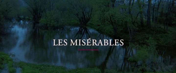 Title screen of Les Misérables