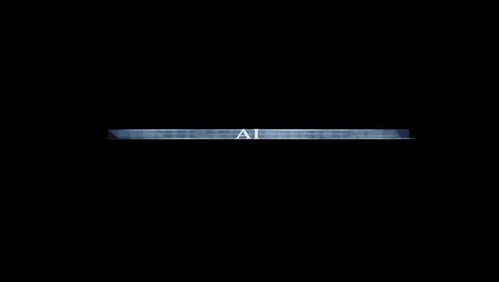 Title screen of Artificial Intelligence: AI
