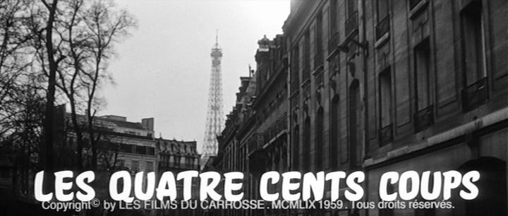 Title screen of Les quatre cents coups