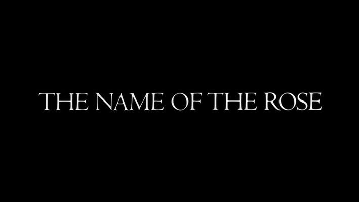 Title screen of Der Name der Rose