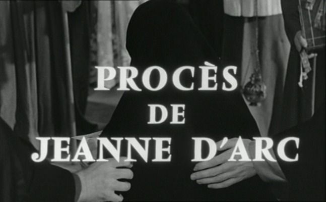 Title screen of Procès de Jeanne d'Arc
