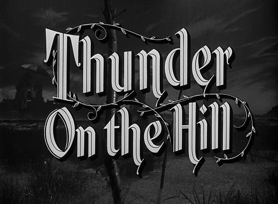 Title screen of Thunder on the Hill