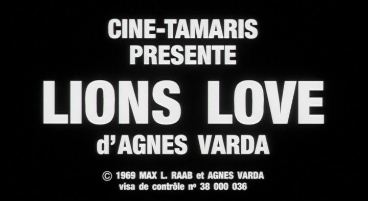 Title screen of Lions Love