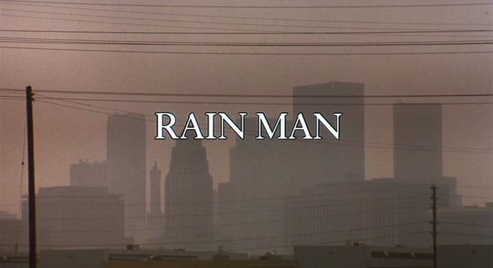 Title screen of Rain Man