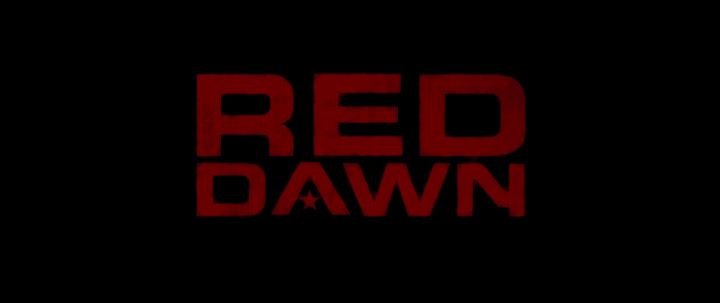 Title screen of Red Dawn
