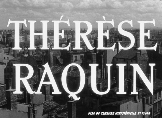 Title screen of Thérèse Raquin