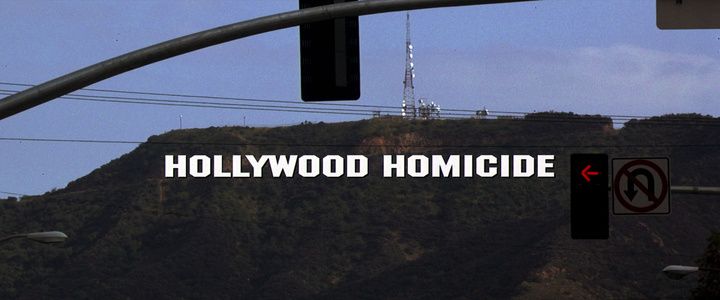Title screen of Hollywood Homicide