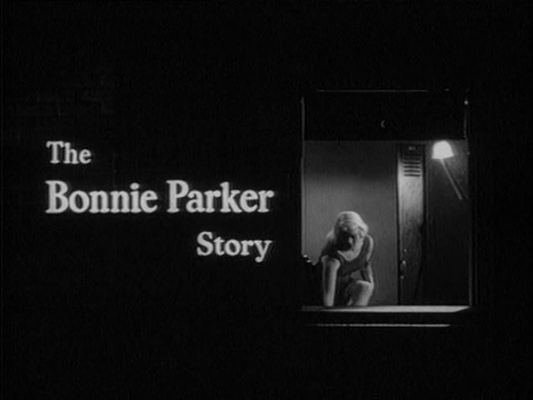 Title screen of The Bonnie Parker Story