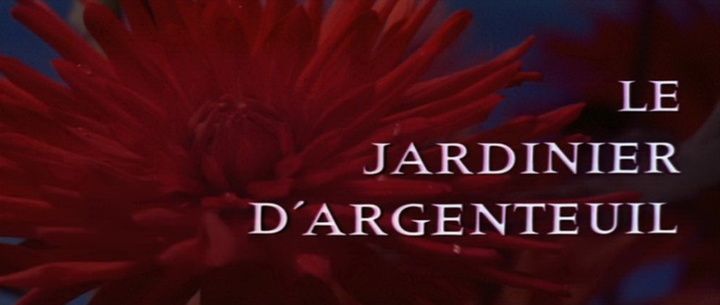 Title screen of Le jardinier d'Argenteuil