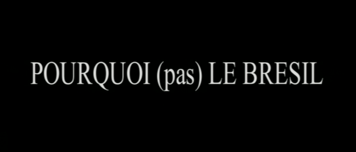 Title screen of Pourquoi (pas) le Brésil