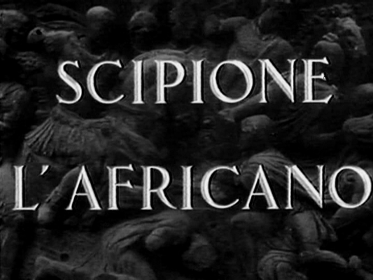 Title screen of Scipione l'africano