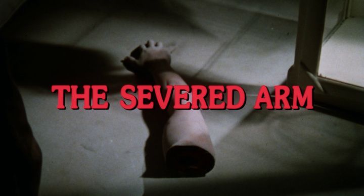 Title screen of The Severed Arm